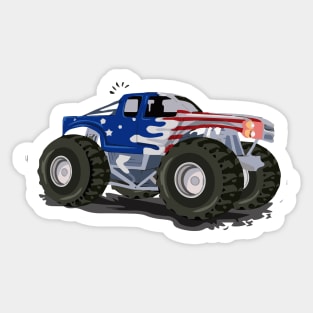 monster Truck Sticker